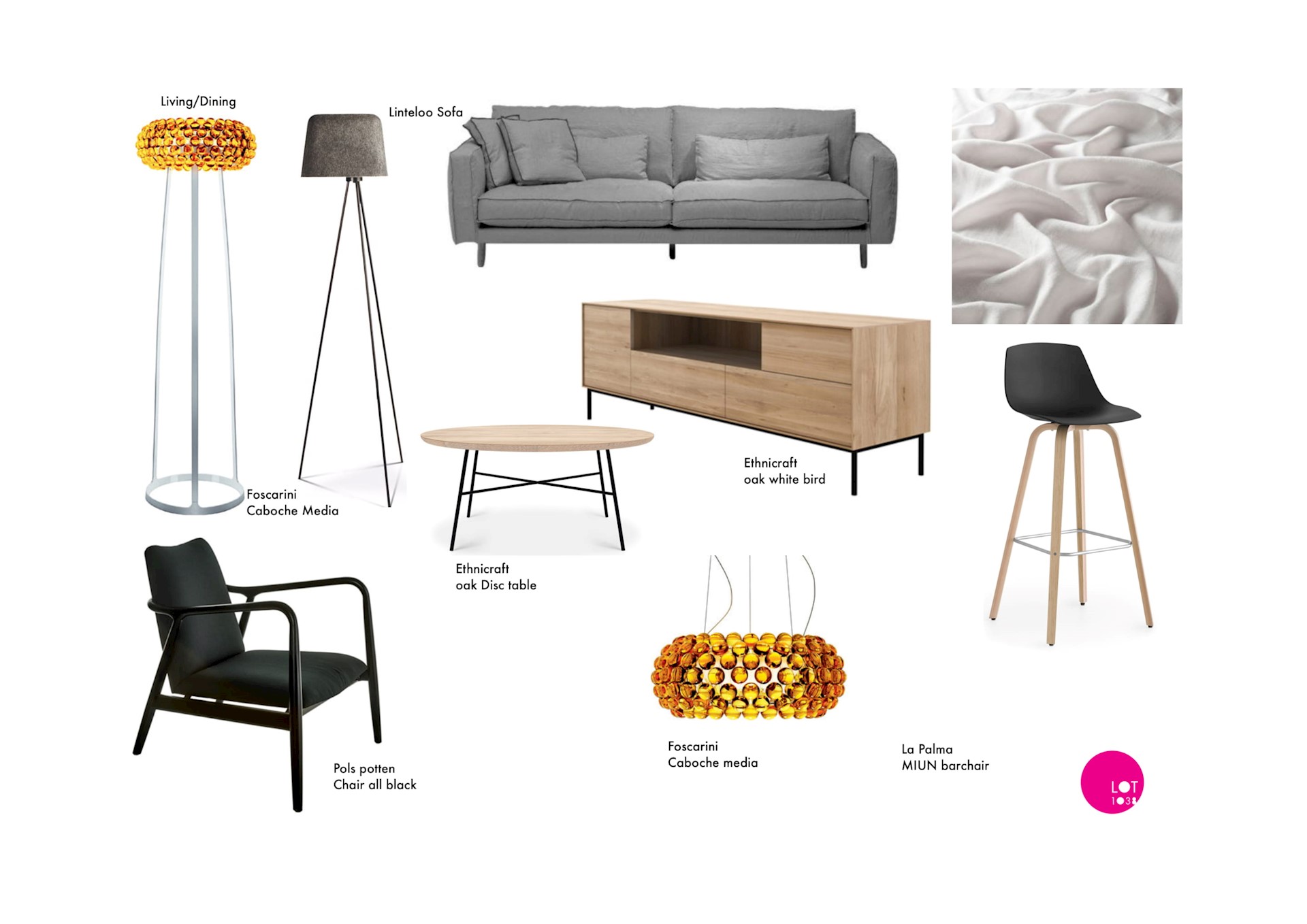 Moodboard Basic — PINK Interieur Curaçao