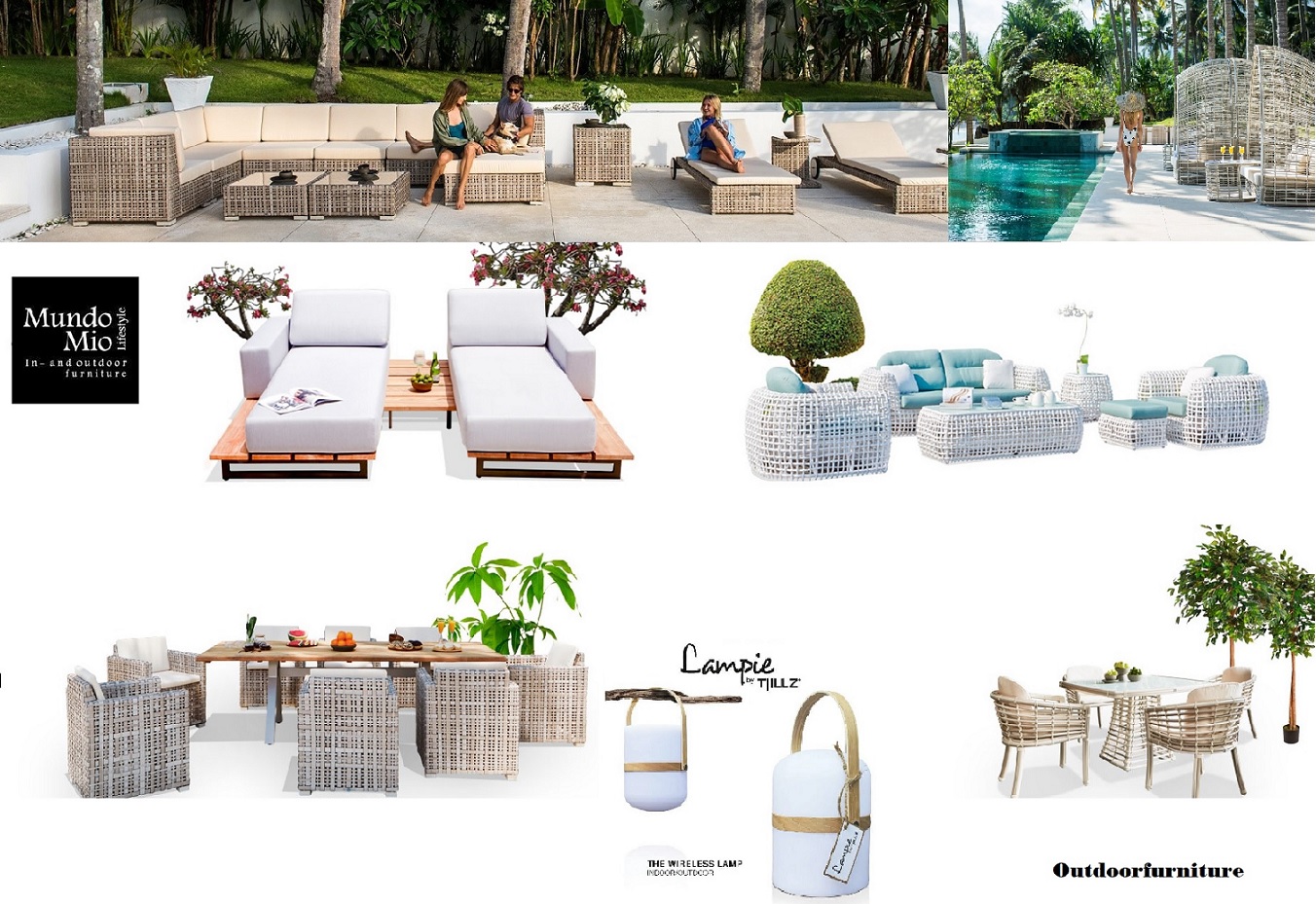 Moodboard Outdoor — PINK Interieur Curaçao